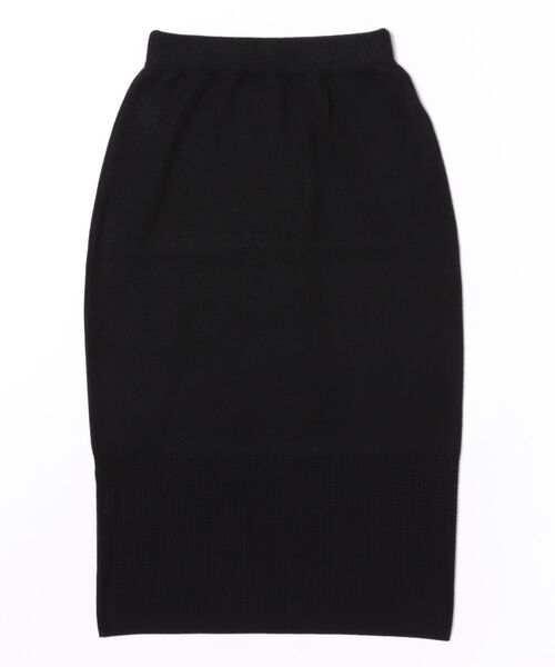 Q（キュー）の「アンダーメッシュタイトスカート（スカート・レディース・ブラック/ベージュ・MEDIUM）」の10枚目の写真