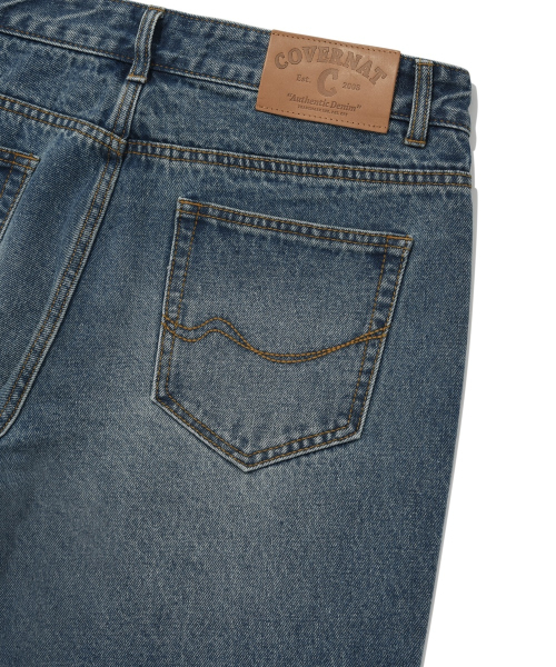 COVERNAT(カバーナット)の「デニムレギュラーパンツブルー(デニムパンツ・レディース・その他・LARGE/SMALL/X-LARGE/XX-LARGE)」の5枚目の写真