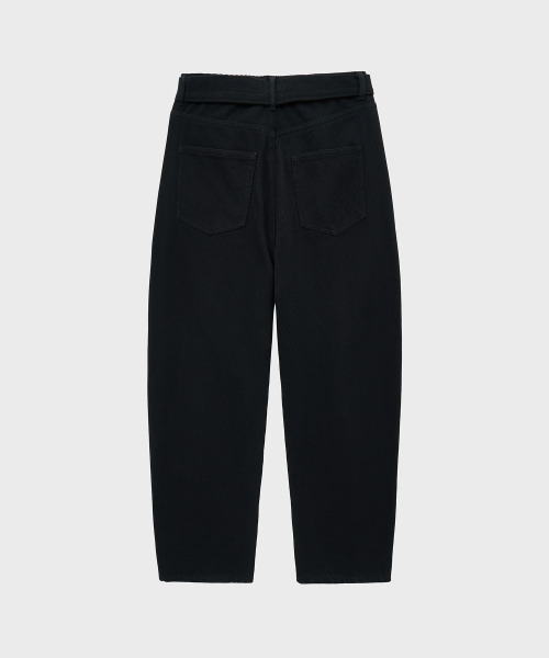 NOIRER(ノイア)の「コットンウィップコードウォッシュドカーブドパンツ(ブラック)(その他パンツ・メンズ・その他・48/50/52)」の3枚目の写真