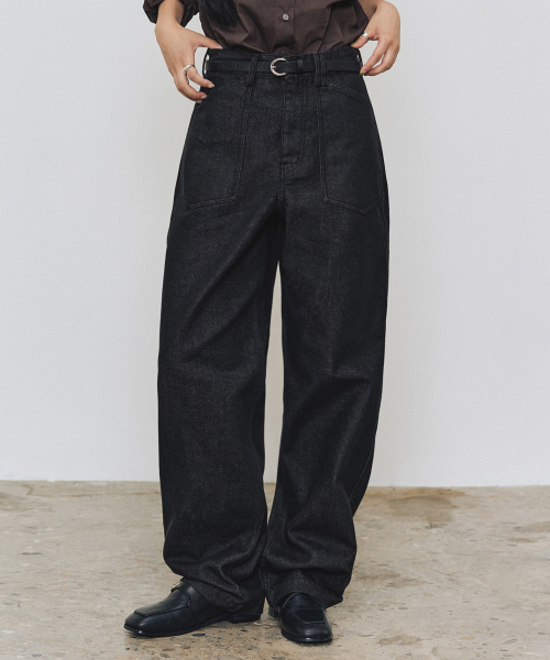 DECET(デケト)の「M35 Fatigue Pants DCPT065CPBlack(デニムパンツ・レディース・その他・24/26/28/30/32/34)」の7枚目の写真