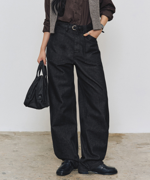 DECET(デケト)の「M35 Fatigue Pants DCPT065CPBlack(デニムパンツ・レディース・その他・24/26/28/30/32/34)」の8枚目の写真