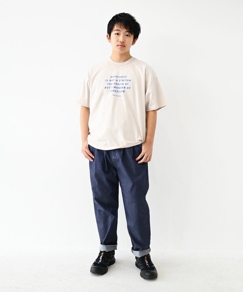 FOV(フォブ)の「FOV/フォブ HAPPINESS Tシャツ(Tシャツ/カットソー・レディース・ブラック/ホワイト/ベージュ系その他・F)」の8枚目の写真