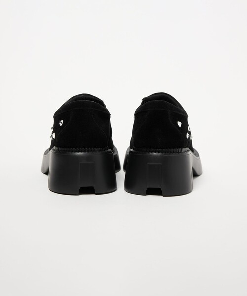 SY UNITED ARROWS（シーユナイテッドアローズ）の「＜SY＞ ラウンド スリッポン ビジュー フラット55↑（スリッポン・レディース・ブラック・24.5cm/22.5cm/23.5cm/23cm/25cm/24cm）」の5枚目の写真