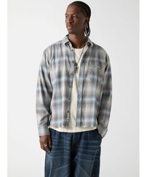 GUESS Originals Boxy Fit Cropped Shirt 長袖シャツ