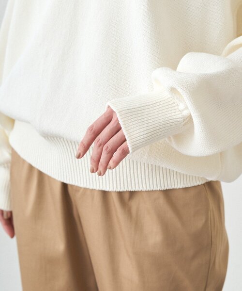 コットンVニット（ニット/セーター）｜LOUNGEDRESS（ラウンジドレス