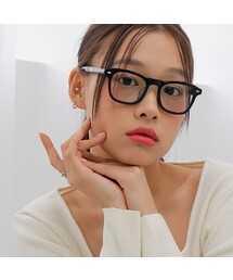 RENE HAUYNE（ルネハウウィン）の「9月 ブラック DR0901B ブルーライトカットメガネ（メガネ）」