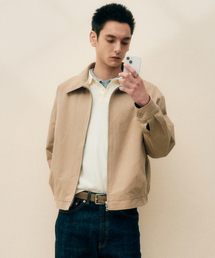 PLAC（プラック）の「コットンブルゾンジャンパー ベージュ（MA-1）」