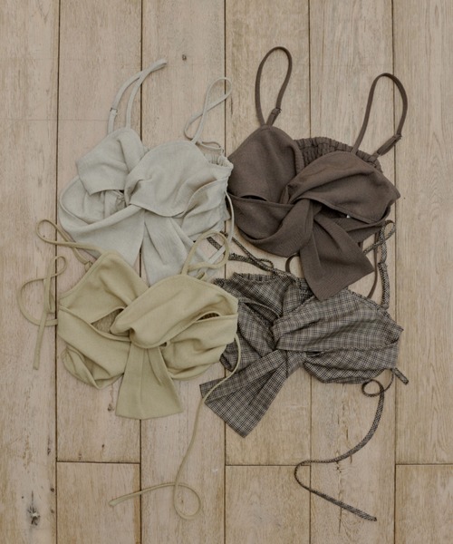 新品　OLUN cross design bustier/クロスデザインビスチェ cross design bustier/クロスデザインビスチェ（その他トップス
