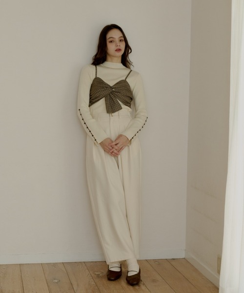 cross design bustier/クロスデザインビスチェ（その他トップス
