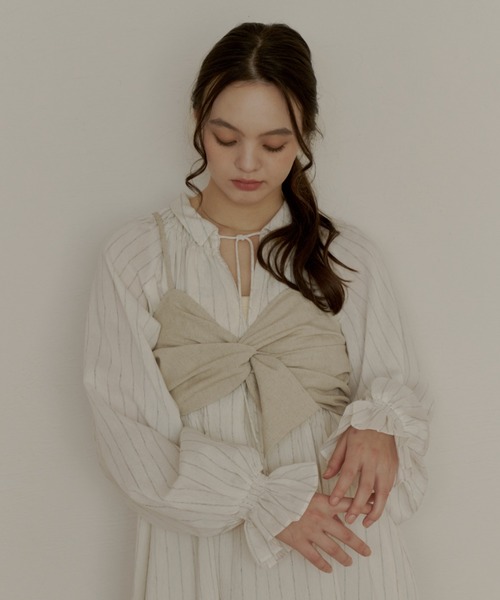 cross design bustier/クロスデザインビスチェ（その他トップス