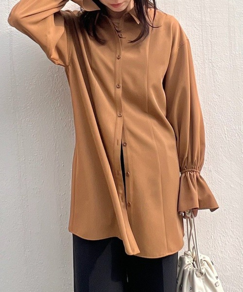 BACK HEART DESIGN OVER BLOUSE（シャツ/ブラウス）｜Ameri（アメリ