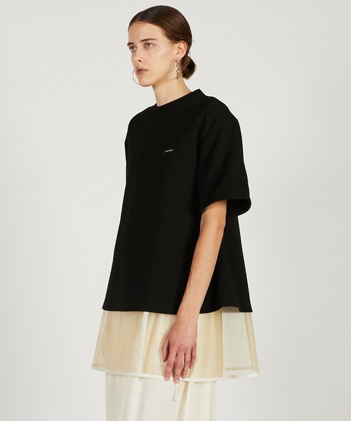 PRANK PROJECT(プランクプロジェクト)の「【2026Spring Pre-Order】ダブルレイヤーTシャツ / Double Layer T-Shirt(Tシャツ/カットソー・レディース・グレー/ブラック・FREE)」の22枚目の写真