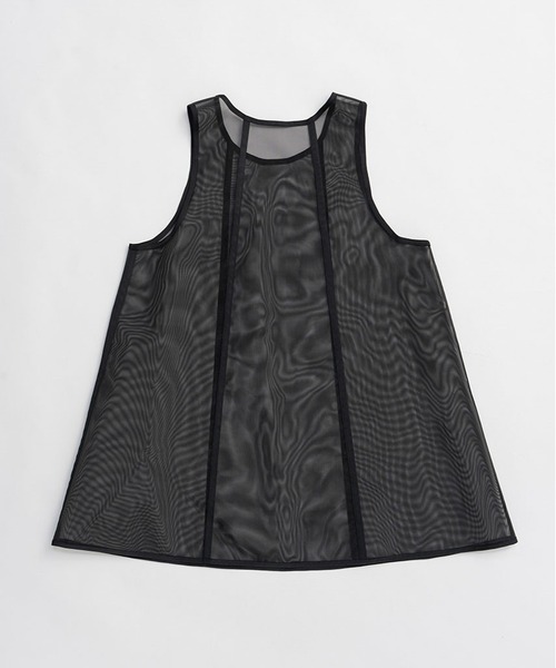 PRANK PROJECT(プランクプロジェクト)の「【2026Spring Pre-Order】ダブルレイヤーTシャツ / Double Layer T-Shirt(Tシャツ/カットソー・レディース・グレー/ブラック・FREE)」の9枚目の写真