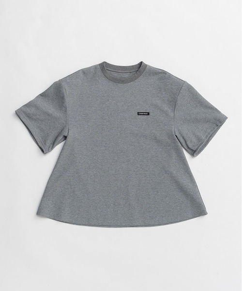 PRANK PROJECT(プランクプロジェクト)の「【2026Spring Pre-Order】ダブルレイヤーTシャツ / Double Layer T-Shirt(Tシャツ/カットソー・レディース・グレー/ブラック・FREE)」の6枚目の写真