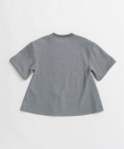 PRANK PROJECT(プランクプロジェクト)の「【2026Spring Pre-Order】ダブルレイヤーTシャツ / Double Layer T-Shirt(Tシャツ/カットソー・レディース・グレー/ブラック・FREE)」の7枚目の写真