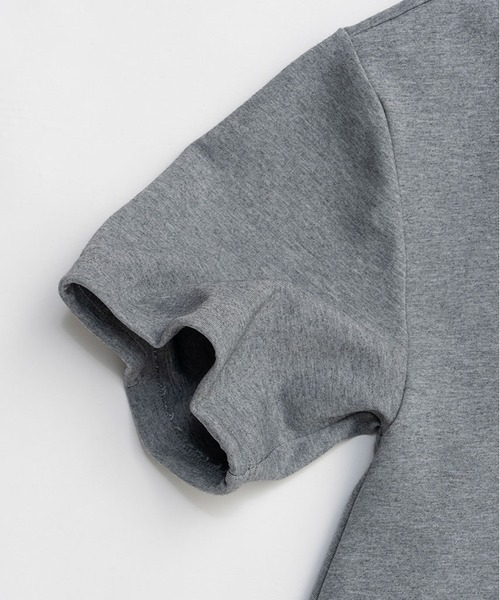 PRANK PROJECT(プランクプロジェクト)の「【2026Spring Pre-Order】ダブルレイヤーTシャツ / Double Layer T-Shirt(Tシャツ/カットソー・レディース・グレー/ブラック・FREE)」の12枚目の写真