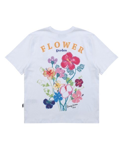 FIFI LAPIN(フィフィラパン)の「バックパネルガーデンドローイングベーシックフィット半袖Tシャツ/FM9WTS11F ピンク(Tシャツ/カットソー・レディース・その他・FREE)」の5枚目の写真