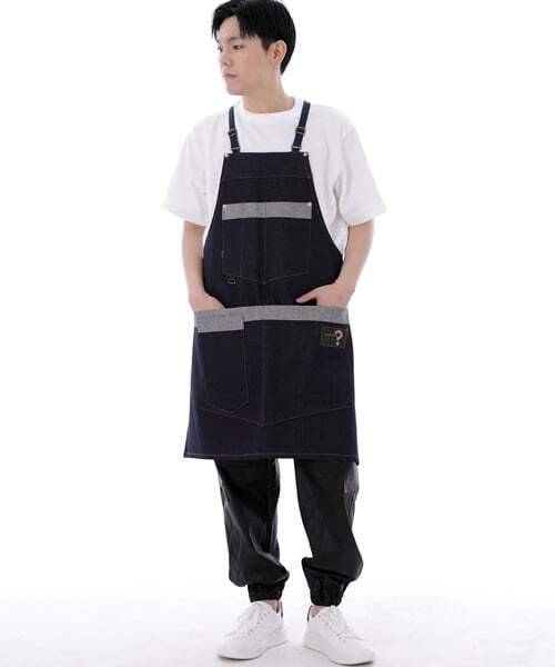 Walker & Builder Denim Apron WNB-1301 Indigo BRS