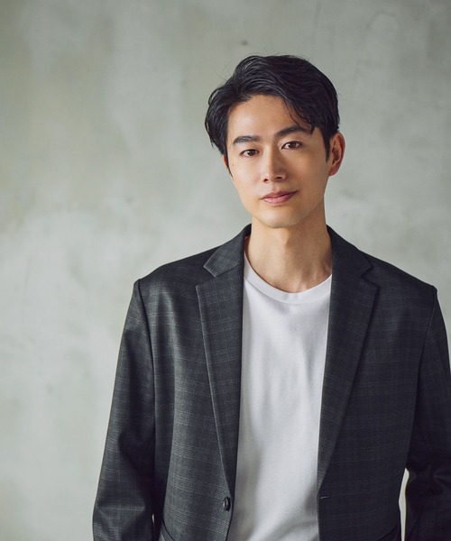 GLOBAL WORK(グローバルワーク)の「スマらくジャケット/601167(テーラードジャケット・メンズ・ライトグレー/ネイビー系9/ネイビー/チャコールグレー・SMALL/X-LARGE/LARGE/MEDIUM)」の7枚目の写真