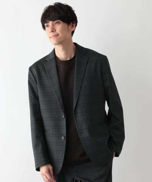 GLOBAL WORK(グローバルワーク)の「スマらくジャケット/601167(テーラードジャケット・メンズ・ライトグレー/ネイビー系9/ネイビー/チャコールグレー・SMALL/X-LARGE/LARGE/MEDIUM)」の22枚目の写真