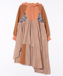 Amina Collection アミナコレクションのワンピース ドレス オレンジ 橙色系 通販