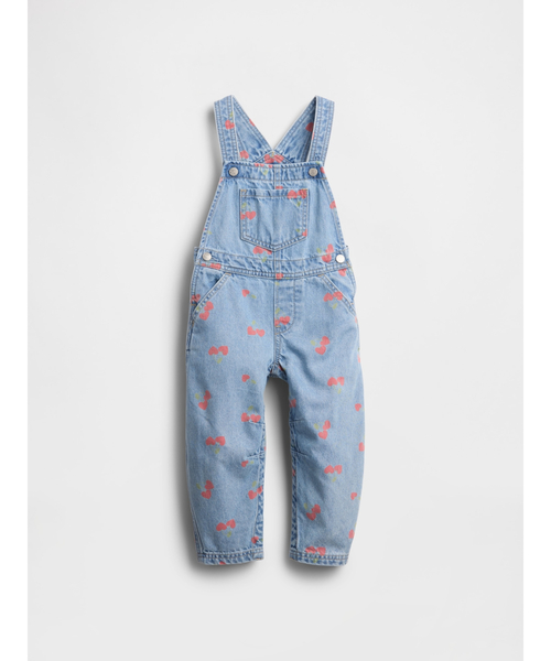 GAP(ギャップ)の「ハート ホースシュー オーバーオール (幼児・ベビー)(サロペット/オーバーオール・キッズ・インディゴブルー・80cm/90cm/95cm/100cm/105cm/110cm/70cm)」の4枚目の写真
