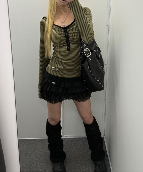 ILLIGO（イリゴ）の「カンカンフリルスカートパンツブラック（その他パンツ・レディース・その他・SMALL/MEDIUM）」の6枚目の写真
