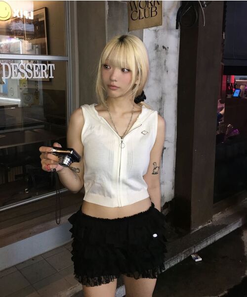 ILLIGO（イリゴ）の「カンカンフリルスカートパンツブラック（その他パンツ・レディース・その他・SMALL/MEDIUM）」の11枚目の写真