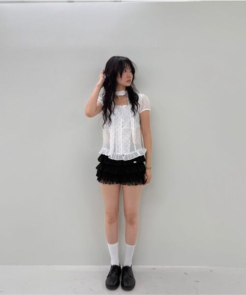 ILLIGO（イリゴ）の「カンカンフリルスカートパンツブラック（その他パンツ・レディース・その他・SMALL/MEDIUM）」の19枚目の写真