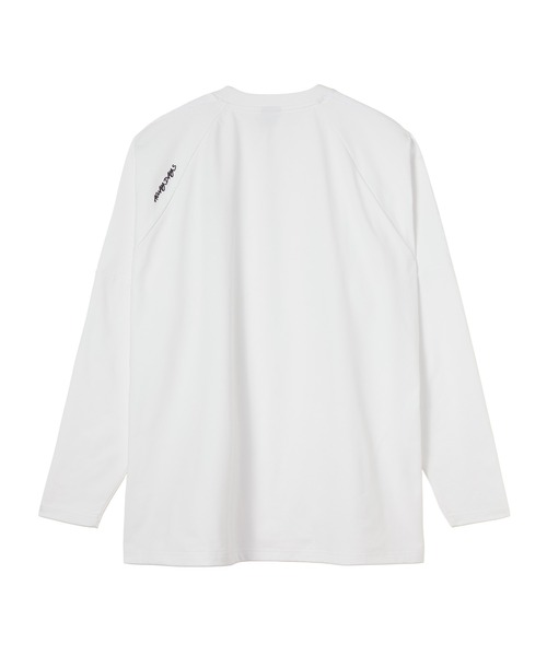 UMBRO（アンブロ）の「アンブロ UMBRO 【AWAY DAYS】フィールテック長袖プラクティスシャツ（その他トップス・メンズ・ホワイト・S-M/M-L/L-XL）」の2枚目の写真