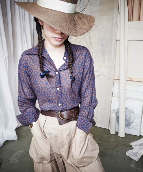 Ray BEAMS(レイビームス)の「RBS / ワイド リング ベルト(ベルト・レディース・ブラック/ブラウン・ONE SIZE)」の1枚目の写真