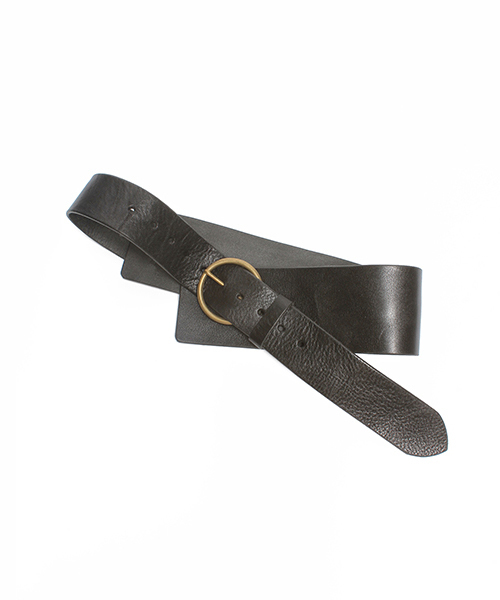 Ray BEAMS(レイビームス)の「RBS / ワイド リング ベルト(ベルト・レディース・ブラック/ブラウン・ONE SIZE)」の3枚目の写真