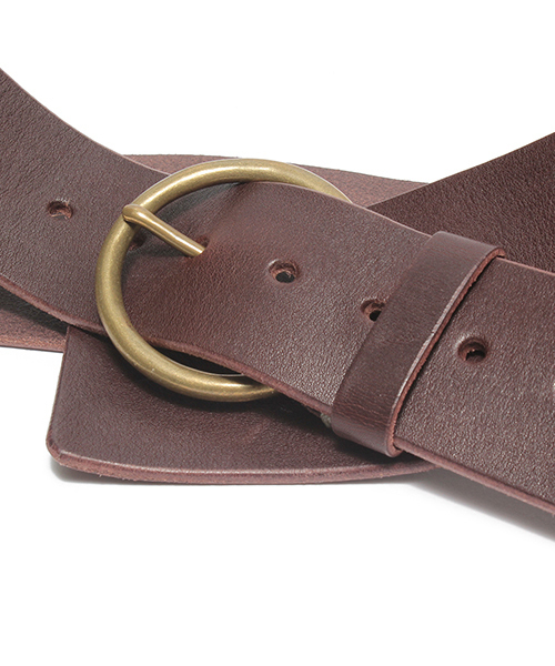 Ray BEAMS(レイビームス)の「RBS / ワイド リング ベルト(ベルト・レディース・ブラック/ブラウン・ONE SIZE)」の6枚目の写真