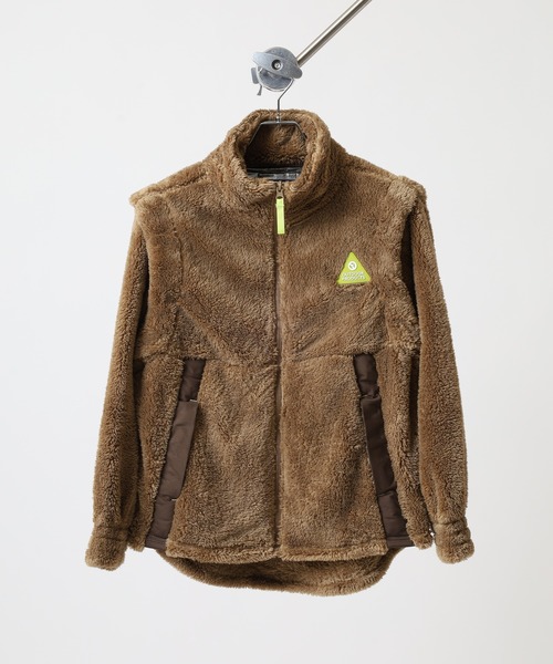 OUTDOOR PRODUCTS（アウトドアプロダクツ）の「UV裏アルミ袖取外し2WAYフリースジャケット（その他アウター・レディース・マルチ/ブラック系その他/キャメル/ミント/ラベンダー・L/LL/M/3L）」の14枚目の写真