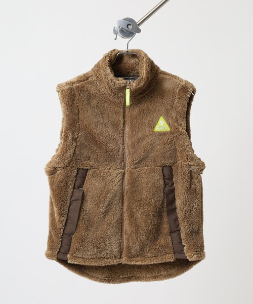 OUTDOOR PRODUCTS（アウトドアプロダクツ）の「UV裏アルミ袖取外し2WAYフリースジャケット（その他アウター・レディース・マルチ/ブラック系その他/キャメル/ミント/ラベンダー・L/LL/M/3L）」の22枚目の写真