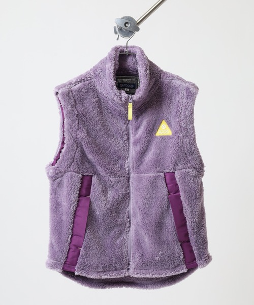 OUTDOOR PRODUCTS（アウトドアプロダクツ）の「UV裏アルミ袖取外し2WAYフリースジャケット（その他アウター・レディース・マルチ/ブラック系その他/キャメル/ミント/ラベンダー・L/LL/M/3L）」の11枚目の写真