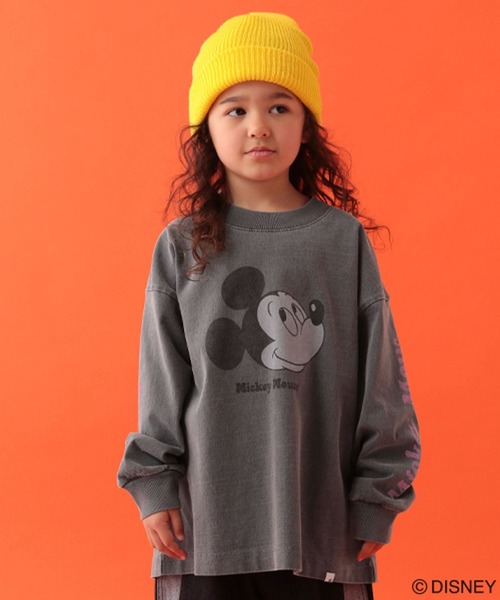 GEORGE'S（ジョージズ）の「【DISNEY】ミッキー／ロンT【KIDS】（Tシャツ/カットソー・キッズ・サックスブルー/ブラック・150cm/130cm/110cm）」の22枚目の写真