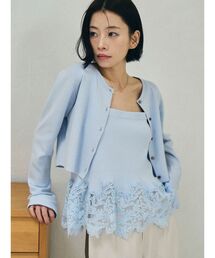 LAGUNAMOON | レースペプラムニットアンサンブル(ニット/セーター)