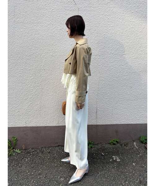 LAGUNAMOON（ラグナムーン）の「レースペプラムニットアンサンブル（ニット/セーター・レディース・ライトブルー/ブラック/アイボリー・FREE）」の16枚目の写真