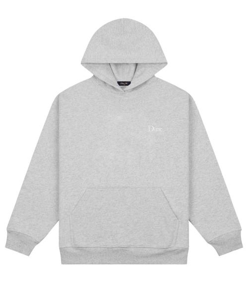 DIME（ダイム）の「Dime/ダイム パーカー Small Logo Hoodie（パーカー・メンズ・グレー/ネイビー・M/L/S）」の4枚目の写真