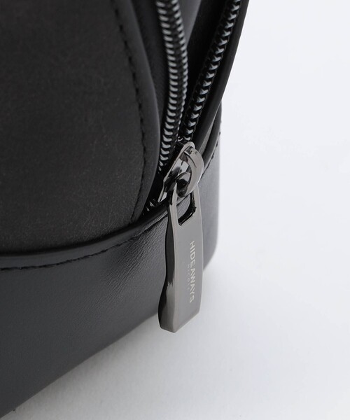 HIDEAWAYS NICOLE（ハイダウェイニコル）の「サイドジップトートバッグ（トートバッグ・メンズ・ブラック/ホワイト・FREE）」の8枚目の写真