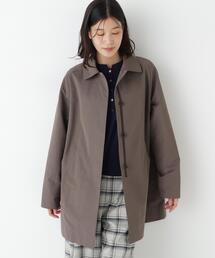 human woman（ヒューマンウーマン）の「◆【弱撥水素材】タフタステンカラーコート（ステンカラーコート）」