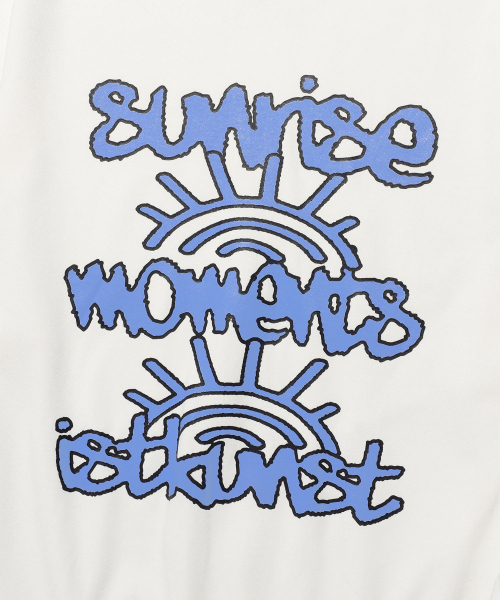 ISTKUNST(イストクンスト)の「SUNRISE MOMENT SWEATSHIRTS_WHITE(IK2ESMM441A)(スウェット・レディース・その他・M/S/L)」の4枚目の写真