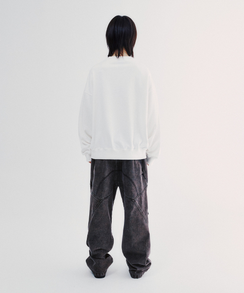 ISTKUNST(イストクンスト)の「SUNRISE MOMENT SWEATSHIRTS_WHITE(IK2ESMM441A)(スウェット・レディース・その他・M/S/L)」の9枚目の写真