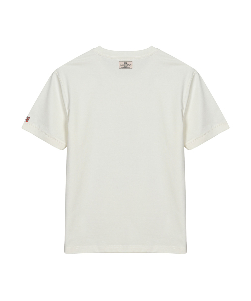 GRAIN DE BEAUTE（グランデボーテ）の「NEO T-SHIRT 02 [BEIGE]（Tシャツ/カットソー・レディース・ベージュ・S/M/L/XL）」の3枚目の写真