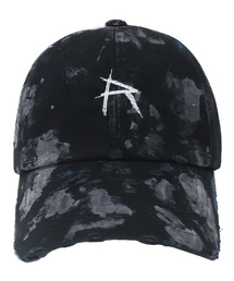 RUNDS（ランディエス）の「ダーティグレーコーティングデストロイドボールキャップ（キャップ）」