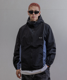 BURNING CAPONE（バーニングカポネ）の「BCフレーバーウィンドブレーカー ブラック（ナイロンジャケット）」