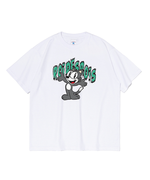 ROIDESROIS(ロワデロワ)の「シャシャキャラクター半袖Tシャツ(ホワイト)(Tシャツ/カットソー・レディース・その他・S/M/L/XL/2XL)」の1枚目の写真