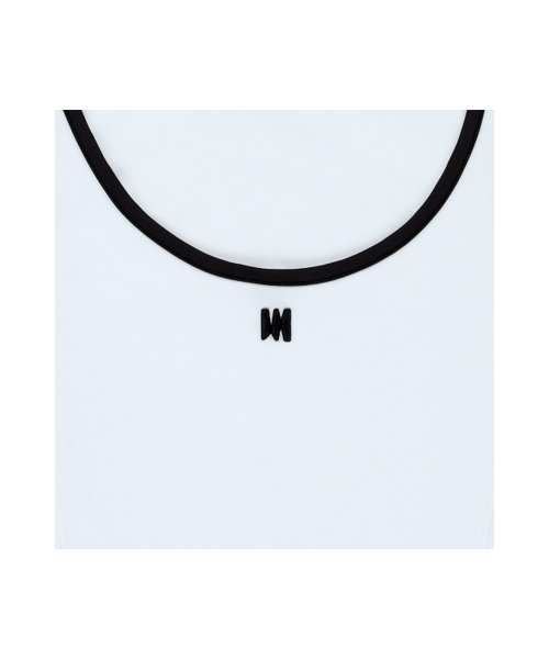 MEA（メア）の「LAYERED SLIM T-SHIRT [WHITE]（Tシャツ/カットソー・レディース・ホワイト・FREE）」の4枚目の写真