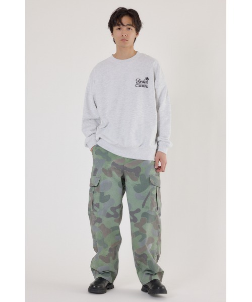 RODEO CROWNS WIDE BOWL（ロデオクラウンズワイドボウル）の「モノグラムロゴスウェット（スウェット・レディース・ブルー/ブラック/グレー×ホワイト/ピンク・MEDIUM/LARGE）」の13枚目の写真